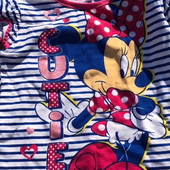 Disney’s Minnie Mouse Cutie Licensed Top 4T new with tag retro Deadstock - Picture 4 of 5